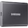 Samsung T7 4TB External USB 3.2 Gen 2 Portable SSD with Hardware Encryption - Titan Gray (International Version)