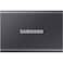 Samsung T7 4TB External USB 3.2 Gen 2 Portable SSD with Hardware Encryption - Titan Gray (International Version)