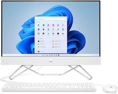 HP 24 All-in-One PC, 23.8" FHD, 12th Gen Intel&reg; Core&trade; i5 process, 8GB RAM, 512GB SSD,Intel core i5-1335u, Windows 11, En- KB, White -

