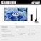 SAMSUNG 43 Inch Q8F QLED 4K Smart TV, Black