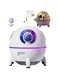 Wtrtr Humidifiers for Bedroom Kids,Space Capsule Humidifier, 220ml USB Ultrasonic Quiet Air Humidifiers for Baby Kids Bedroom Nursery (MJ046-W)