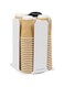 Mind Reader Cup and Lid Organizer Carousel 7.75 x 7.75 x 11.63 CDISP-WHT
