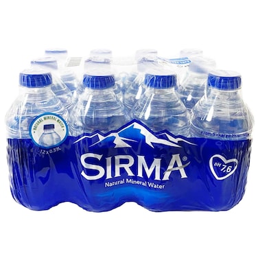 Sirma Natural Mineral Water 330ml Pack of 12