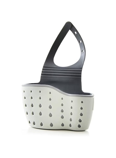 Paporich Sink Hanging Bag, Storage Hanging Basket, Thickened Double Layer Sink Hanging Bag, Sink Caddy Organizer with Adjustable Strap, Sink Accessories, Suitable for Kitchen (Green)