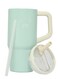 Pear Stainless Steel 20 Oz Hydrator 2.0 Water Bottle Sage &amp; Cream Logo