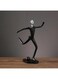 BLISS VIE Creative Sports Movement Abstract Figure Statue Ornament statue Decoration desk figurine sculpture Football A