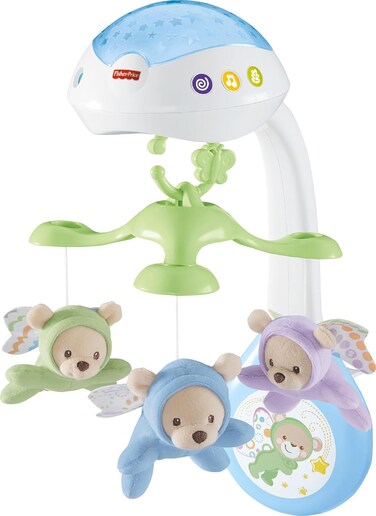 Fisher-Price Butterfly Dreams 3-In-1 Projection Mobile Crib Toy
