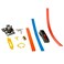 Hot Wheels Energy Track Set with Double Loop, Ring Of Fire and 1 Hot Wheels Vehicle, Great Gift For 5 Year Olds and Up