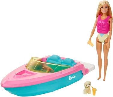 Barbie Boat with Doll