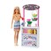 ​Barbie Smoothie Bar Playset with Blonde Barbie Doll, Smoothie Bar &amp; 10 Accessories For Kids 3 To 7 Years Old Grn75, Multi Colour