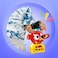 Mega Bloks Grv34 Peep-Peep Pirate Ship, Construction Set with 1 Peep-Peep Animal, 1 Ship, 7 Large, Robust Building Blocks and Accessories, Play Set From 1 Year