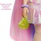 Barbie Extra Doll Beanie In Shimmery Look with Pet Puppy, Pink &amp; Purple Fantasy Hair, Layered Outfit &amp; Accessories Gvr05, White