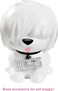 Barbie Extra Doll Beanie In Shimmery Look with Pet Puppy, Pink &amp; Purple Fantasy Hair, Layered Outfit &amp; Accessories Gvr05, White