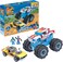 Mega Construx Hot Wheels Rodger Dodger &amp; Hot Wheels Racing Construction Set, Building Toys For Kids