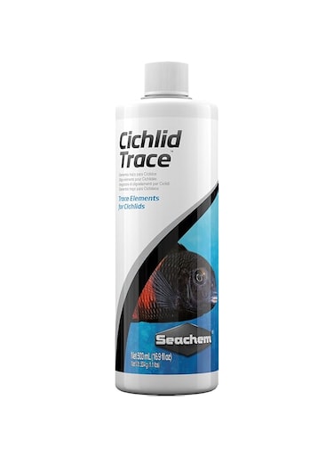 Seachem Cichlid Trace 500ml, necessary elements for aquarium