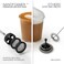 Subminimal Performance Milk Foamer, Nanofoamer Lithium Handheld Frother, Rechargeable, Dual-Speed, Microfoamed Milk In 30 Seconds, Barista-Style Coffee Drinks At Home, White Special Edition