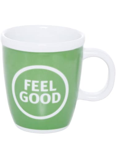 BODUM CORONA FEEL GOOD PORCELAIN COFFEE MUG, 36Cl, GREEN, B5705003
