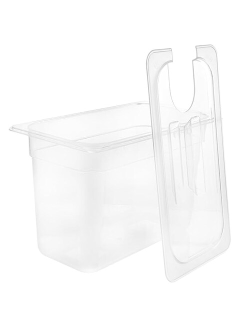 Alipis Sous Vide Container with Lid, 6l Sous Vide Pot Slow Cooker Container Cooking Container Compatible with Most Sous Vide Cookers