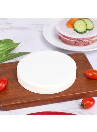 Round Hamburger Patty Paper Non-stick Double-sided Silicone Paper For Separating Hamburger Patties Cookies Etc