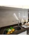 COSNIGHT Kitchen Backsplash Wall Protector Wallpaper Stickers, Clear - 17.7x196in