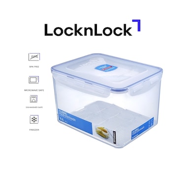LocknLock 9L Rectangular  Airtight Food Storage- BPA-Free, Microwave, Freezer, and Dishwasher Safe