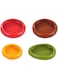 Lizbin Avocado Saver and Onions Storage - Set of 4 Reusable Fruit and Veggie Savers, Fruit and Vegetable Storage Containers Set for Fridge, Ideal for Avocados, Tomatoes, Apples, Garlic, and More