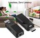 1080P HDMI extender, HDMI Ethernet Network Extender Adapter, Extend Audio and Video Signal up to 165 Feet with Cat5e/6 Ethernet Cable, Ethernet Cable Transmit Lossless Signal HDMI Extension Adapter