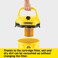WD 2 Plus Wet and Dry Vacuum Cleaner with Blower Function, 1000W Power, 12L Impact-Resistant Container, 1.8m Suction