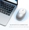 Satechi Mouse for Macbook - M1 Wireless Bluetooth Mouse with Rechargeable Type-C Port for Mac, Mac Mini, iMac, iPad Pro M2, iPad Air M1 M2 &amp; More (Silver)
