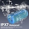 Ortizan Portable Bluetooth Speaker, IPX7 Waterproof Wireless Speaker with 24W Loud Stereo Sound, Outdoor Speakers with Bluetooth 5.0, 30H Playtime, 66ft Bluetooth Range, Dual Pairing for Home