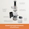 Panasonic 1000W Juicer with Full Metal spinner for Maximum Juice extraction; 2.0L Large capacity - MJ-CB600