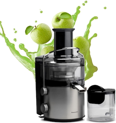 Panasonic 1000W Juicer with Full Metal spinner for Maximum Juice extraction; 2.0L Large capacity - MJ-CB600
