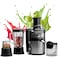 Panasonic 1000W, 3 in 1 Juicer Blender with Full Metal Spinner for healthy living; 2.0L Large capacity; Glass Blender and Mill-MJ-CB800