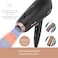 Panasonic 2300W Ionic Hair Dryer with Diffuser &amp; Air Boost, Heat Protection Mode, Professional Fast Drying &amp; Smooth Finish, Cool shot, Styling Nozzle, Foldable Handle, EH-NE86, Black