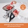 Panasonic 2000W Powerful Meat Grinder, 3.4Kg mincing/min, Durable Die-Cast Aluminium Hopper Plate, 3 Cutting Plates, Sausage &amp; Kubbe Attachment,Cleaning Brush, Made in Japan Blade - MK-GX2010KTZ