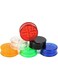 6 Pieces Grinder 2.3 inches For Manual Crusher Mill For Spice With Storage 3-Layer Grinder with Magnetic Lid Kitchen Use Portable And Disposable for Travel