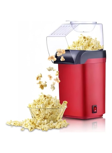 Hot Air Popcorn Popper Maker With Measuring Cup To Portion Popping Corn