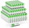 Lepro AA Batteries 100 Pack, 1.5 Volt Alkaline Double AA Battery with High Capacity, Anti-Leakage, Long Lasting Power, 2800mAh LR06 MN1500 Battery AA for Clocks Remotes Mouse Torch
