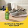 Dr. Scholl's Probiotic Foot Spray 4oz Immediately Eliminates and Prevents Odors from Returning Shoe Deoderizer, 4 Ounce