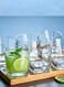 Glasses Set of 6- Lead-Free. Durable and Stylish for Water and Coffee Glass. Juice Glass. 195ml
