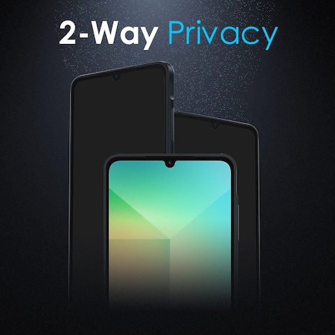 Samsung Galaxy A06 Screen Protector, [3D curved] [5D Touch] Anti Spy 9H Tempered Glass, Edge to Edge Full Cover Screen Protector Anti-Fingerprint Full Coverage Protector For Samsung Galaxy A06/A06S