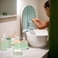10 Piece Baby Green Bamboo Plastic Bathroom Accessories Set