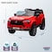 Lovely Baby LB 4002EL Battery Operated Kids Ride-On Vehicle with, EVA Wheels, Music, LED Lights, Seat Belt, Sit and Drive Car for Boys &amp; Girls Ages 2-6 Years - Red