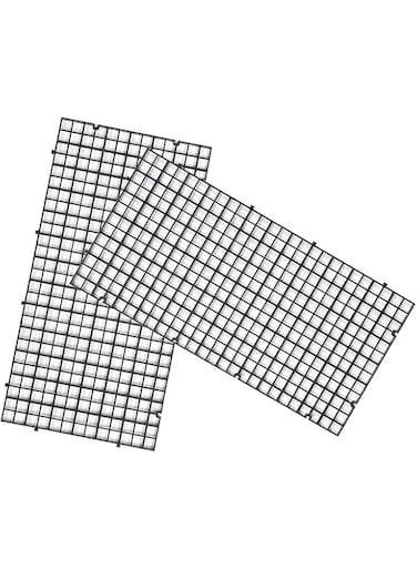 B&amp;K Aquarium Fish Tank Divider Plastic Grid Divider Sucker Filter Bottom Isolation Board for Mixed Breeding Fish (30 x 30cm)
