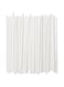 Digital Shoppy Drinking Paper Straw - Pack of 100 (White)