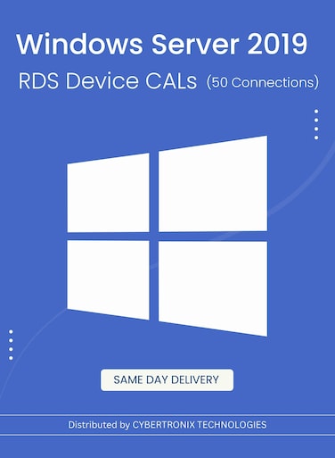 Microsoft Windows Server 2019 RDS Device CALs (50 Connections)   Digital License   SAME DAY DELIVERY