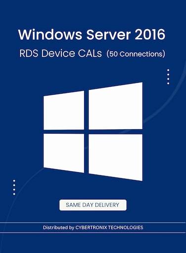 Microsoft Windows Server 2016 RDS Device CALs (50 Connections)   Digital License   SAME DAY DELIVERY
