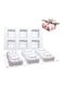 3D Rubik Cube Fondant Silicone Mousse Cake Mold White 175 x 295mm