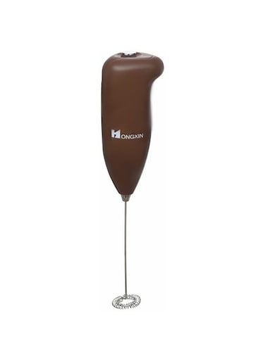 Mini Stirrer Milk Frother Brown