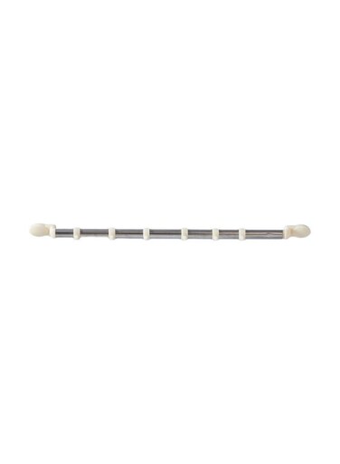 Box Kitchen Organiser Hook Silver/White 56x3x2centimeter